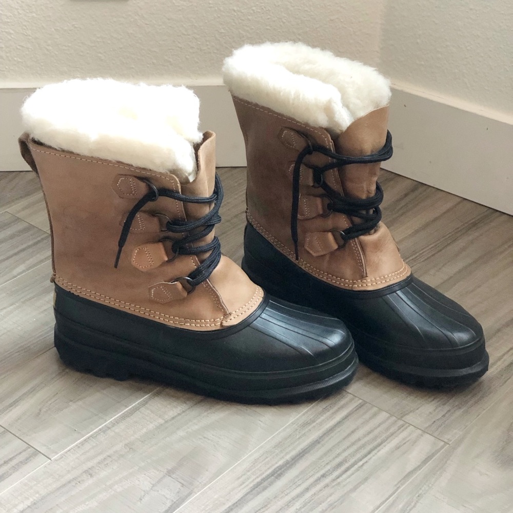 Sorel Women's Winter Boots - Brown and Black | size 10